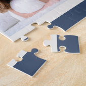 写真コラージュのミラー化された家族チームの競争 ジグソーパズル (側面)