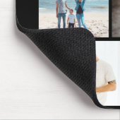 写真コラージュアイディアギフト作成5枚の写真 マウスパッド (コーナー)