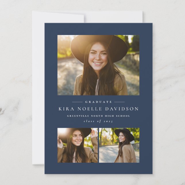 写真コラージュクラシック海軍の卒業発表 (正面)