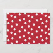 写真コラージュクリスマスカード 7枚の写真 おしゃれなスクリプト 招待状 (裏面)