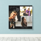 写真コラージュ大学院 キャンバスプリント (インサイチュ (ウッドフロア))