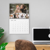 写真コラージュ家族の月刊写真 カレンダー