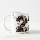 写真コラージュ22年のアニバーサリーギフト コーヒーマグカップ (左)