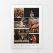 写真コラージュ オーダーメイド 年賀状ニュースレター