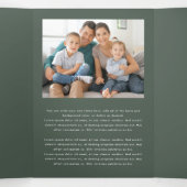 写真コラージュ オーダーメイド 年賀状ニュースレター 三つ折りクリスマスカード (内部中)