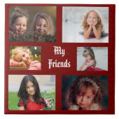 写真コラージュ タイル (正面)