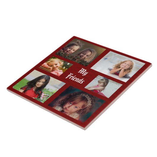 写真コラージュ タイル (側面)