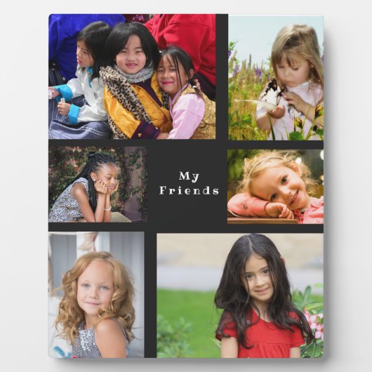 写真コラージュ フォトプラーク (正面)