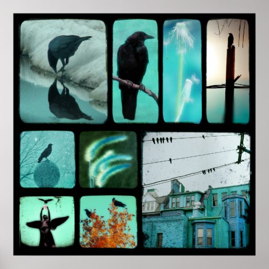 写真コラージュ ポスター (正面)