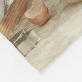 写真コラージュ&メッセージ – ギフパーソナライズされたト | フリースブランケット (角)