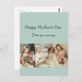 写真コラージュ&メッセージ – ギフパーソナライズされたト | ポストカード (正面/裏面)