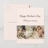 写真コラージュ&メッセージ – ギフパーソナライズされたト | ポストカード (正面/裏面)