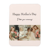 写真コラージュ&メッセージ – ギフパーソナライズされたト | マグネット (縦)