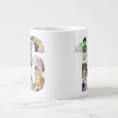 写真コラージュNumber 16 - 16誕生日 ジャンボコーヒーマグカップ (正面)