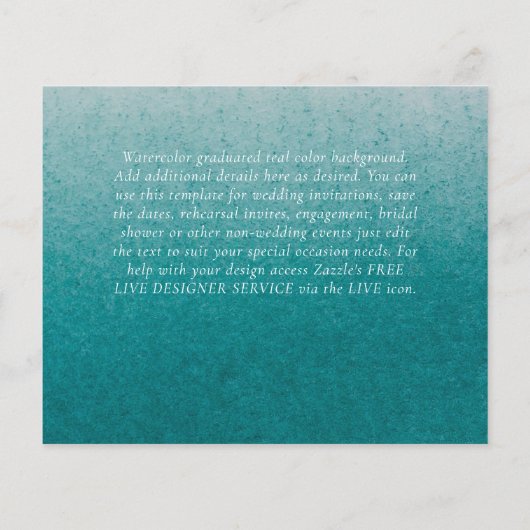 写真コンテンポラリーの救日付の婚約 (裏面)