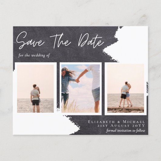 写真コンテンポラリーの救日付の婚約 (正面)