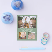 写真コンテンポラリーの救日付の婚約 チラシ (シングル)