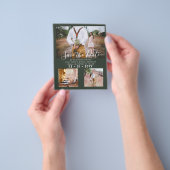 写真コンテンポラリーの救日付の婚約 チラシ (手)