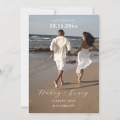 写真コンテンポラリーモダン日付の保存 (正面)