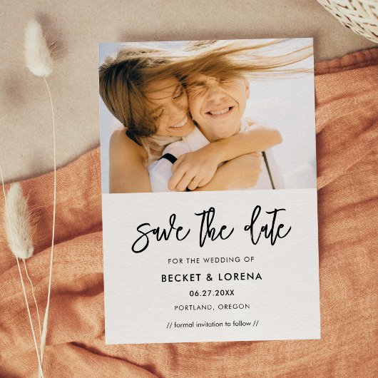 写真コンテンポラリーモダン セーブザデート