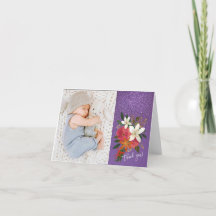 写真サンキューカード