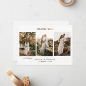 写真サンキューカード ノートカード (正面/裏面インサイチュ)