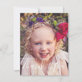 写真サンキューカード ノートカード