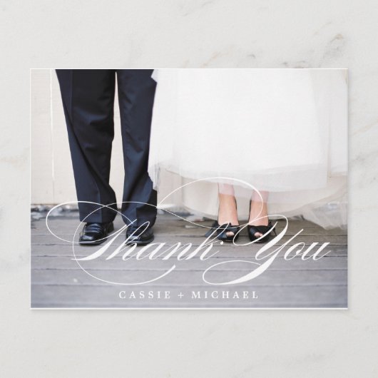 写真サンキューカード ポストカード (正面)