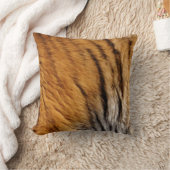 写真サンプルされたトラのストライプ大きな猫野生生物 クッション (ブランケット)