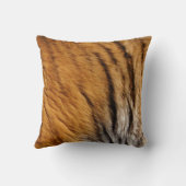 写真サンプルされたトラのストライプ大きな猫野生生物 クッション (裏面)