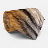 写真サンプルされたトラのストライプ大きな猫野生生物 ネクタイ (ロール)