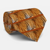 写真サンプルされたトラのストライプ大きな猫野生生物 ネクタイ (ロール)