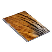 写真サンプルされたトラのストライプ大きな猫野生生物 ノートブック (右側)