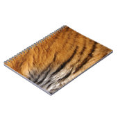 写真サンプルされたトラのストライプ大きな猫野生生物 ノートブック (左側)