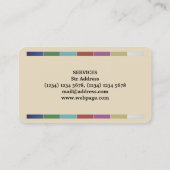 写真サービス 名刺 (裏面)