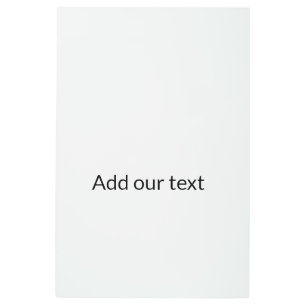 写真シンプルの追加文字グリッタースパークル メタルプリント