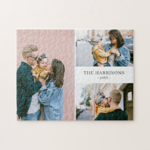 写真シンプルコラージュ ジグソーパズル