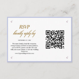 写真シンプルモダンQRコード結婚のエンクロージャカード エンクロージャーカード