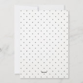 写真シンプル付き白黒メリークリスマス シーズンカード (裏面)