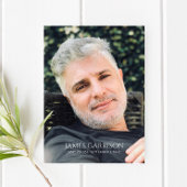 写真シンプル付き祈りの言葉カード エンクロージャーカード