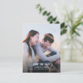 写真シンプル日付の保存 セーブザデート (スタンド正面)