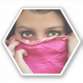 写真シールのアップロード シール (正面)