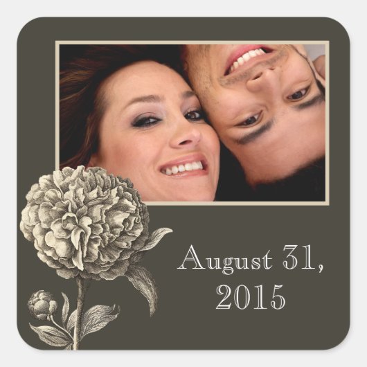 写真シール スクエアシール (正面)