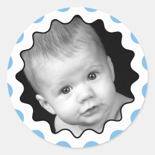 写真シール ラウンドシール (正面)