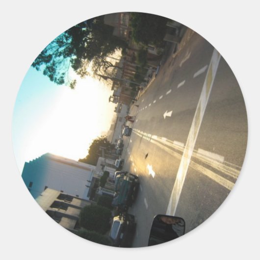 写真シール ラウンドシール (正面)