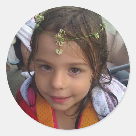 写真シール ラウンドシール (正面)