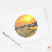 写真シール ラウンドシール (封筒)