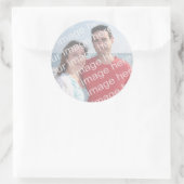 写真シール ラウンドシール (バッグ)