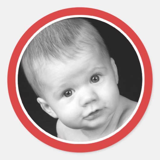 写真シール ラウンドシール (正面)