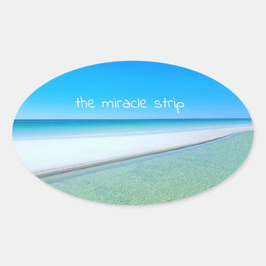 写真シール 楕円形シール (正面)